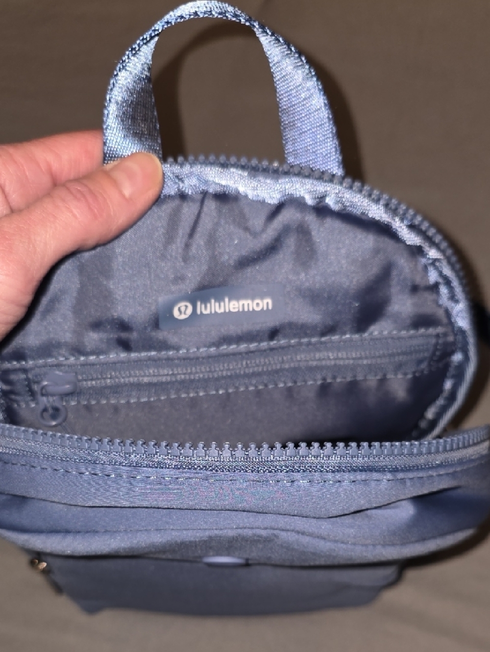 Lululemon Knit Nylon Micro Backpack in Slate Blue 4L - Picture 5 of 12